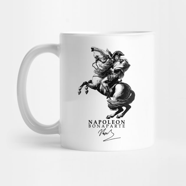 Napoleon on horseback crossing the Alps by StabbedHeart